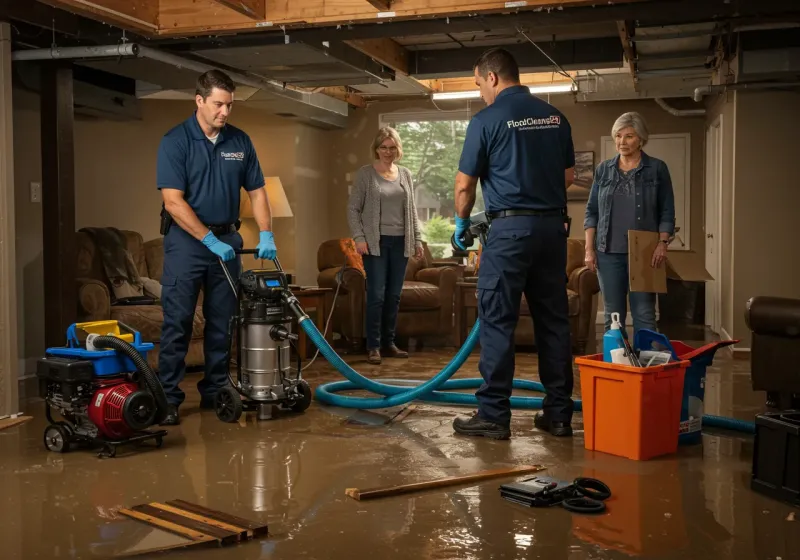 Basement Water Extraction and Removal Techniques process in Union City, IN